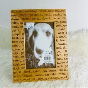 NWOT Dog Picture Frame / Puppy Picture Frame